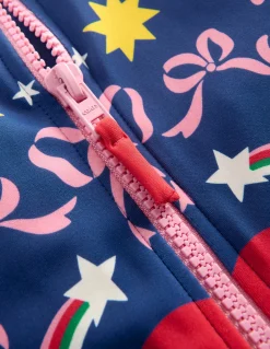 Boden Maillots & Tenues De Plage-Maillot de bain fun à manches longues Licorne placée saphir