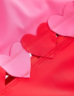 Boden Maillots & Tenues De Plage-Maillot de bain Hallie à bretelles volantées Rouge coquelicot