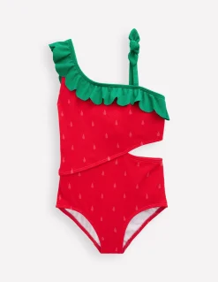 Boden Maillots & Tenues De Plage|Ensembles Assortis-Maillot de bain Lettice à découpes Fraise