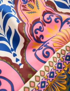 Boden Maillots De Bain-Maillot de bain épuré à encolure en cœur Multi, motif Ornamental Garden