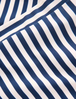 Boden Maillots De Bain-Maillot de bain épuré à encolure en cœur Bleu Marine/Ivoire