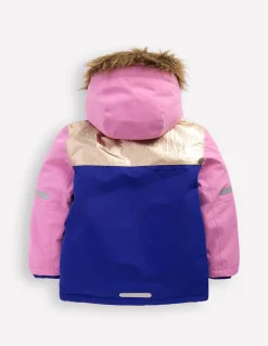 Boden Manteaux & Vestes-Manteau imperméable toutes saisons Colourblock métallisé rose