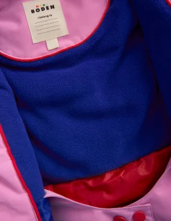 Boden Manteaux & Vestes-Manteau imperméable toutes saisons Colourblock métallisé rose