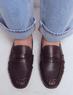 Boden Mocassins-Mocassins à semelles ultra-souples Chocolat amer