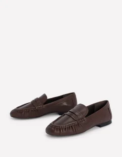 Boden Mocassins-Mocassins à semelles ultra-souples Chocolat amer