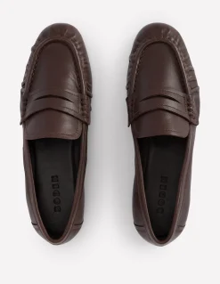 Boden Mocassins-Mocassins à semelles ultra-souples Chocolat amer