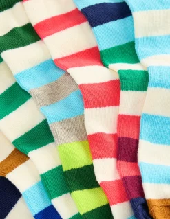 Boden Chaussettes & Sous-Vêtements-7 paires de chaussettes Hotchpotch rouge