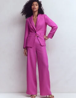 Boden Ensembles Assortis|Pantalons-Pantalon Belgravia en lin Passiflore