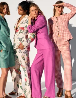 Boden Ensembles Assortis|Pantalons-Pantalon Belgravia en lin Passiflore