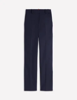 Boden Tenues De Travail|Pantalons-Pantalon Canonbury coupe longue Bleu marine
