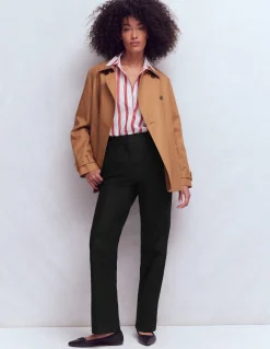 Boden Pantalons|Tenues De Travail-Pantalon Canonbury coupe longue Noir