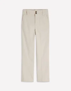 Boden Pantalons-Pantalon chino droit Lait d'amande