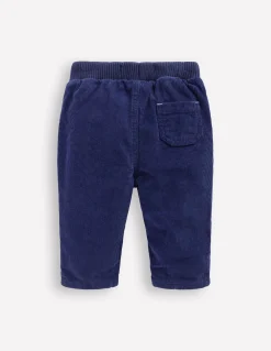 Boden Pantalons & Leggings-Pantalon cosy doublé Bleu marine