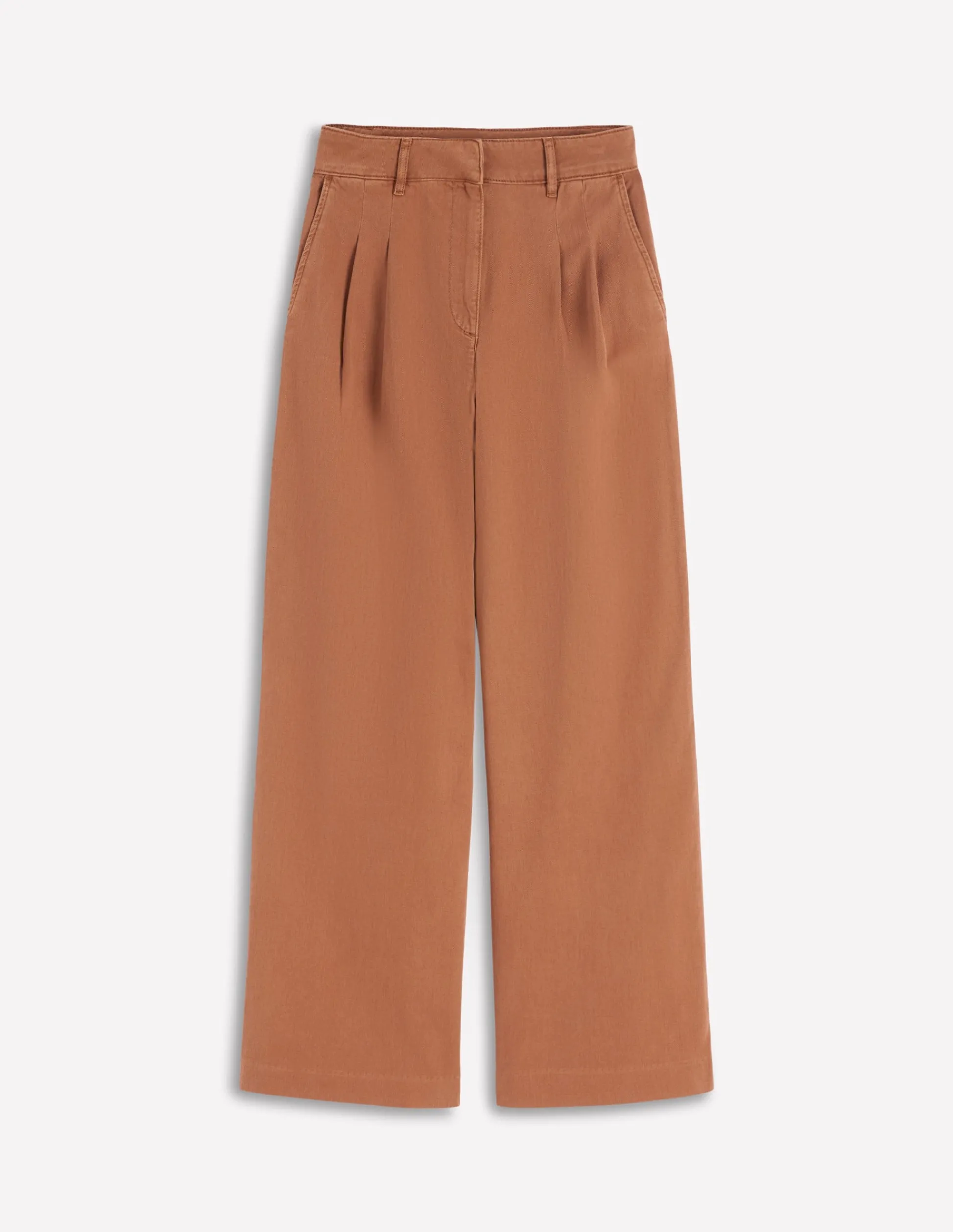 Boden Pantalons-Pantalon large Kensington Gingembre