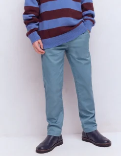 Boden Pantalons-Pantalon slim à enfiler Mer de Béring