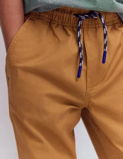 Boden Pantalons-Pantalon slim à enfiler Brun caramel