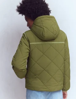 Boden Manteaux & Vestes-Parka matelassée façon duffle-coat VERT