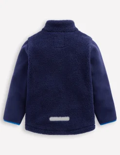 Boden Manteaux & Vestes-Polaire coupe-vent cosy Bleu marine