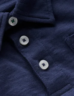 Boden Tops & T-Shirts-Polo flammé Bleu chiné