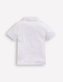 Boden Tops & T-Shirts-Polo flammé Blanc