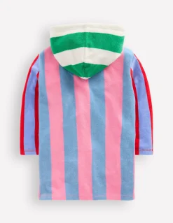 Boden Maillots & Tenues De Plage-Poncho en éponge Romie à fermeture zippée Rayé Méli-mélo Multicolore