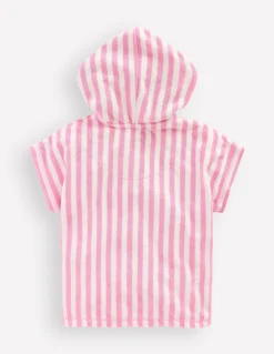 Boden Maillots & Tenues De Plage-Poncho fantaisie en éponge Fleur rose