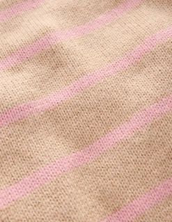 Boden Pulls & Gilets-Pull à emmanchures basses Chinchilla/rose formica