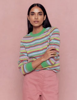 Boden Pulls & Gilets-Pull Edie à motif jacquard Multi, motif géométrique traditionnel