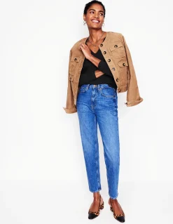 Boden Cachemire|Pulls & Gilets-Pull Eva col V en cachemire Noir