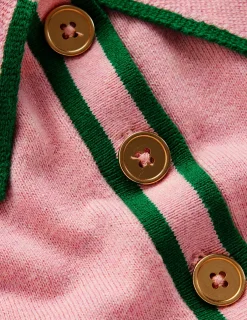 Boden Tenues De Travail-Pull Liz à col tunisien Lilas