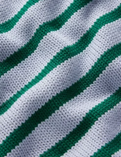 Boden Pulls & Gilets-Pull Lucy en coton épais Bleu/vert