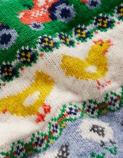 Boden Pulls & Gilets-Pull motif jacquard Motif jacquard Pâques multi