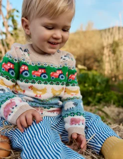 Boden Pulls & Gilets-Pull motif jacquard Motif jacquard Pâques multi