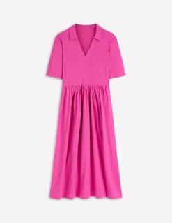 Boden Robes & Combinaisons|Midi-Robe à col Aria en jersey Passiflore