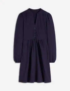 Boden Robes & Combinaisons|Robes Coupe Petite-Robe courte Amy en jersey Bleu marine