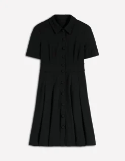 Boden Tenues De Travail|Robes & Combinaisons-Robe courte Bridget en point de Rome Noir