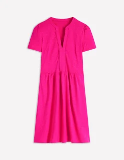 Boden Robes & Combinaisons|Robes Coupe Petite-Robe courte Naomi en jersey Rose pivoine