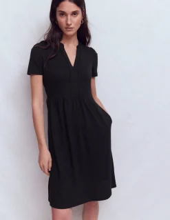 Boden Robes & Combinaisons|Robes Coupe Petite-Robe courte Naomi en jersey Noir