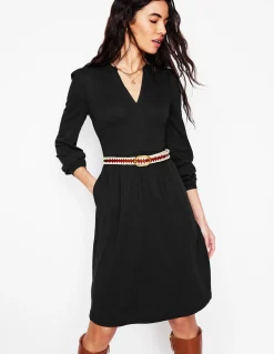 Boden Robes & Combinaisons|Robes Coupe Petite-Robe décontractée Naomi en jersey Noir