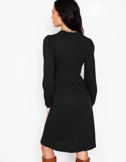 Boden Robes & Combinaisons|Robes Coupe Petite-Robe décontractée Naomi en jersey Noir