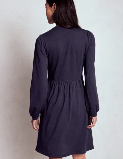 Boden Robes & Combinaisons|Robes Coupe Petite-Robe décontractée Naomi en jersey Bleu marine