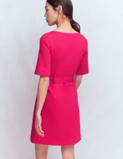 Boden Tenues De Travail|Robes & Combinaisons-Robe droite Bria en point de Rome Grenade