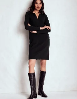 Boden Tenues De Travail|Robes & Combinaisons-Robe droite Colette en ottoman Noir