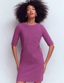 Boden Tenues De Travail|Robes & Combinaisons-Robe droite Nessa en ottoman Prune