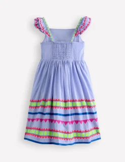 Boden Robes-Robe dʼété Annalisa tournoyante Imprimé aztèque