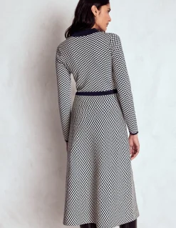 Boden Tenues De Travail|Robes & Combinaisons-Robe Fiona en maille à Chevrons