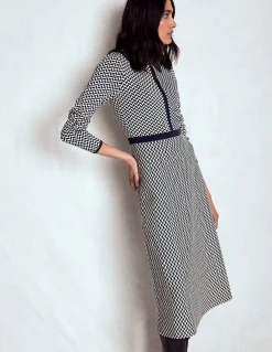 Boden Tenues De Travail|Robes & Combinaisons-Robe Fiona en maille à Chevrons