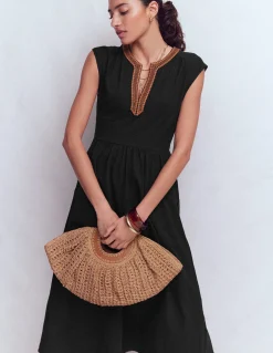 Boden Robes & Combinaisons|Midi-Robe midi May en jersey Noir