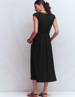 Boden Robes & Combinaisons|Midi-Robe midi May en jersey Noir