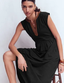 Boden Robes & Combinaisons|Midi-Robe midi May en jersey Noir